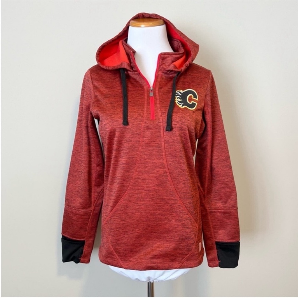 NHL Calgary Flames Performance Fleece Jacket Size Small